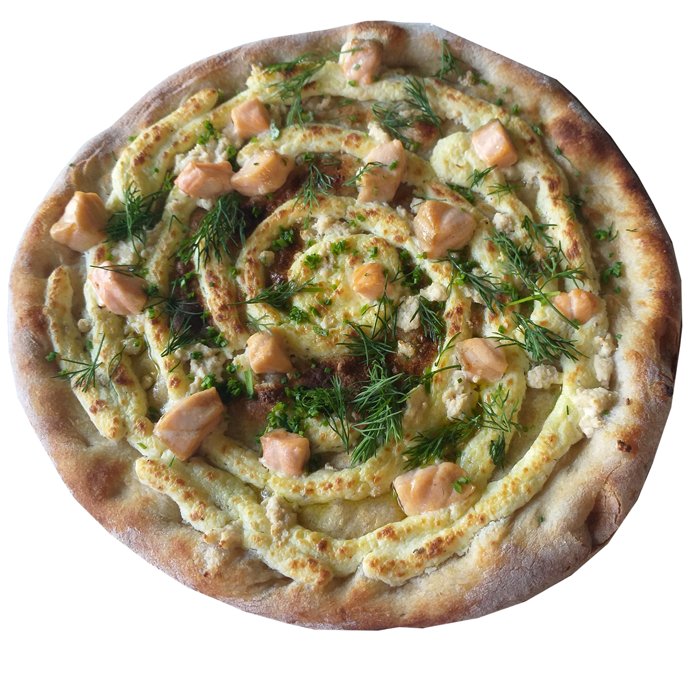 Pizza Cá Hồi Tươi