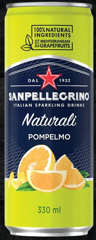 Sanpellgrino Pompelmo- Nước trái cây Ý Vị Bưởi
