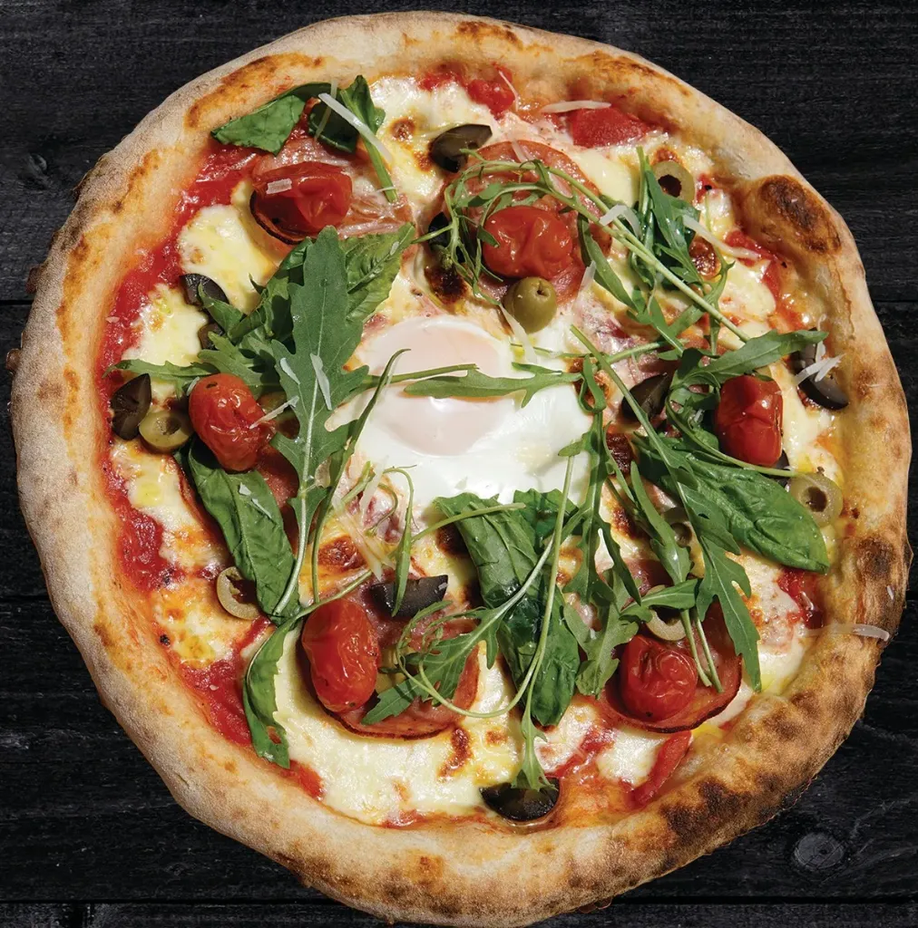 [14] Pizza Trứng - Size S - Egg Florentine